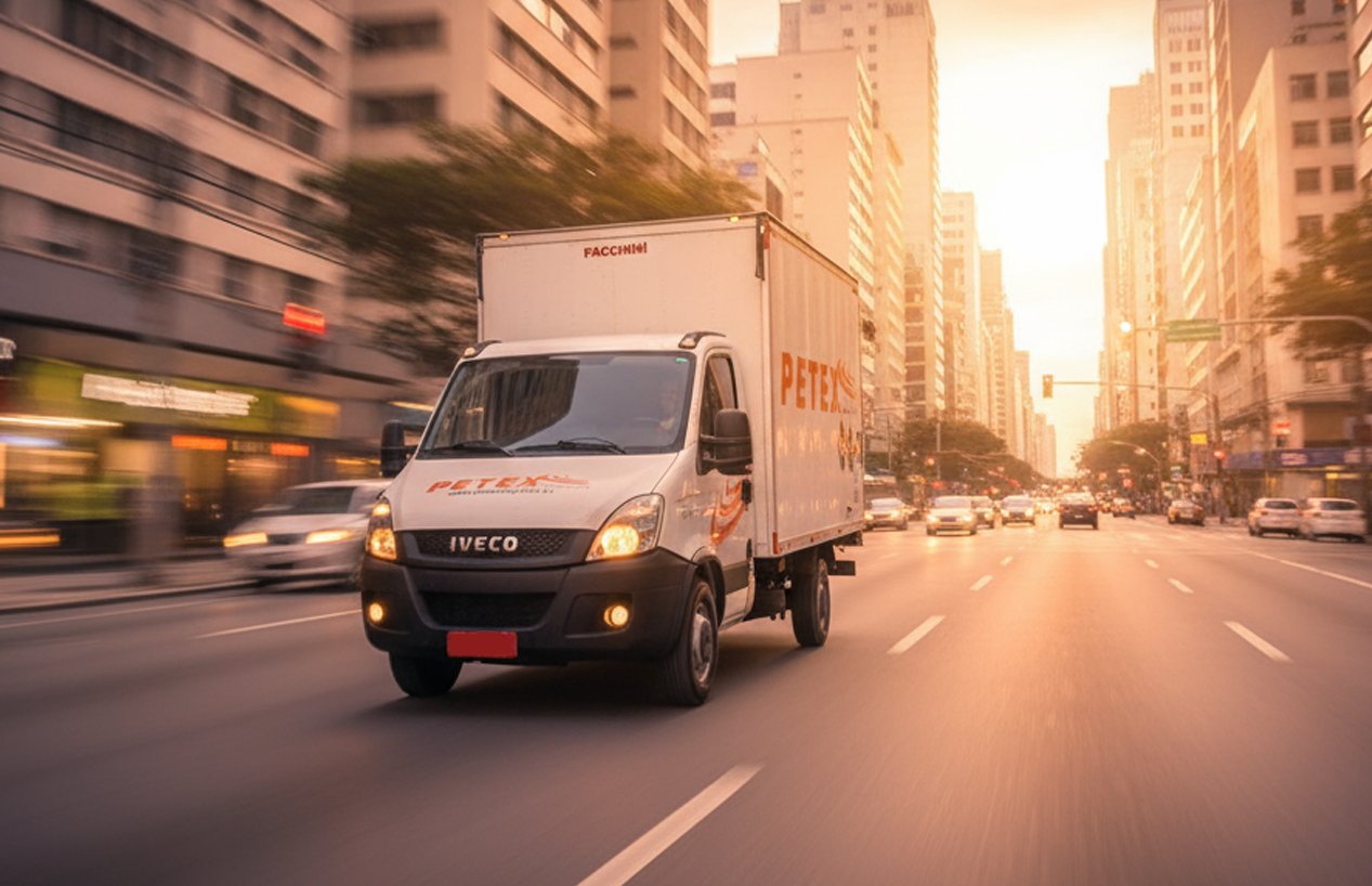 caminhão petex transportadora